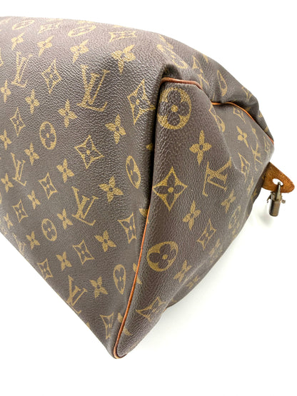 LOUIS VUITTON Speedy 35 Monogram Canvas Vintage