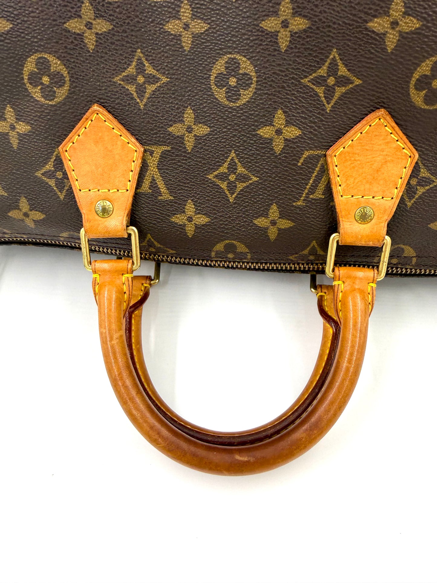 LOUIS VUITTON Speedy 35 Monogram Canvas Vintage