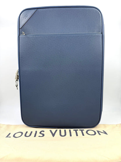 LOUIS VUITTON Pègase Koffer Taigaleder blau - Clutch & Macarons - SR1127 - Clutch & Macarons - 