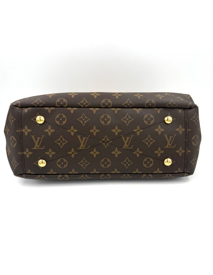 LOUIS VUITTON Pallas MM Monogram Canvas Safran