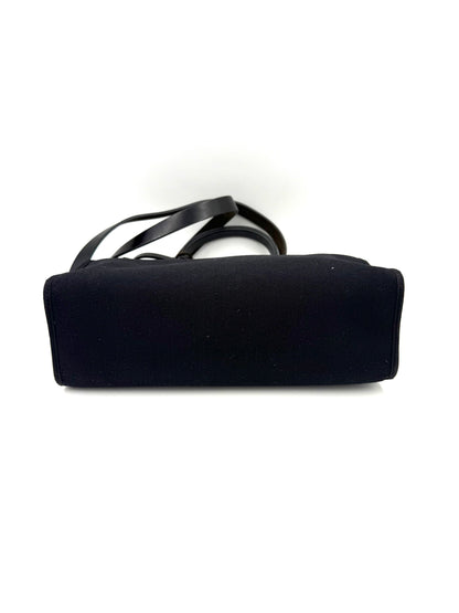 HERMÈS Herbag 31 Zip schwarz PHW