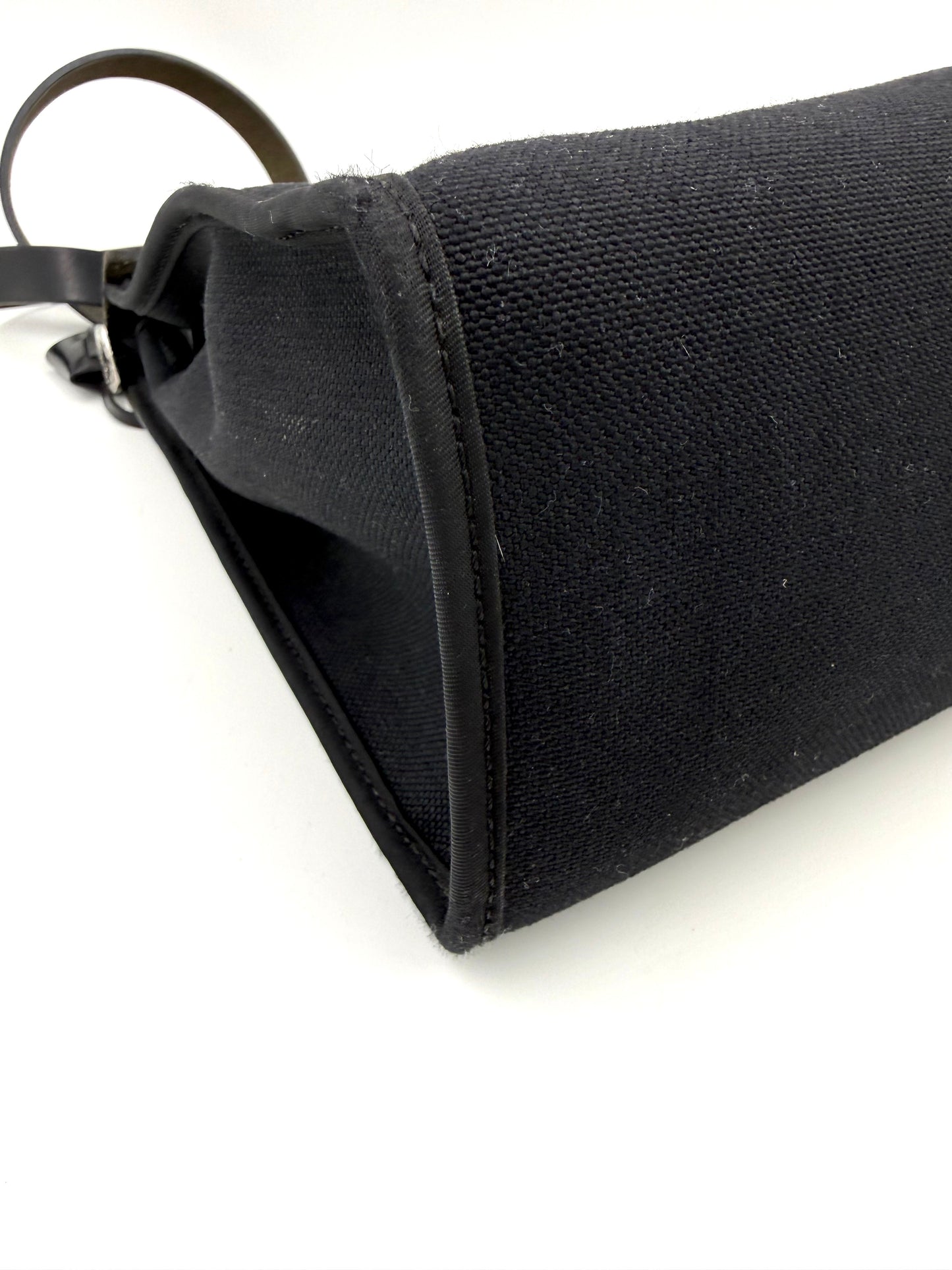 HERMÈS Herbag 31 Zip schwarz PHW