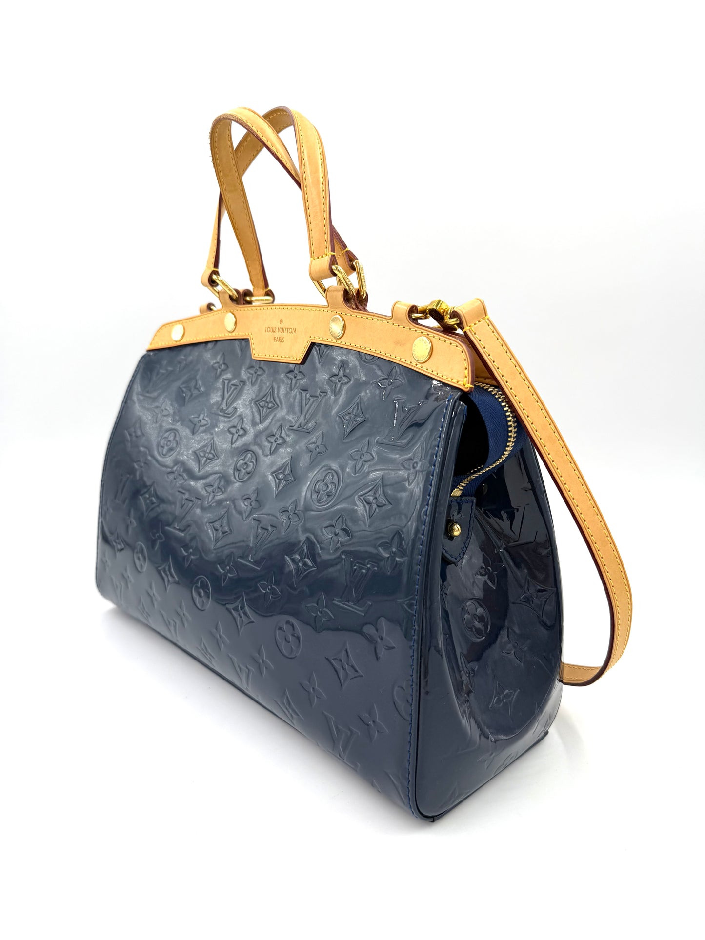 LOUIS VUITTON Brea MM Monogram Vernis infini