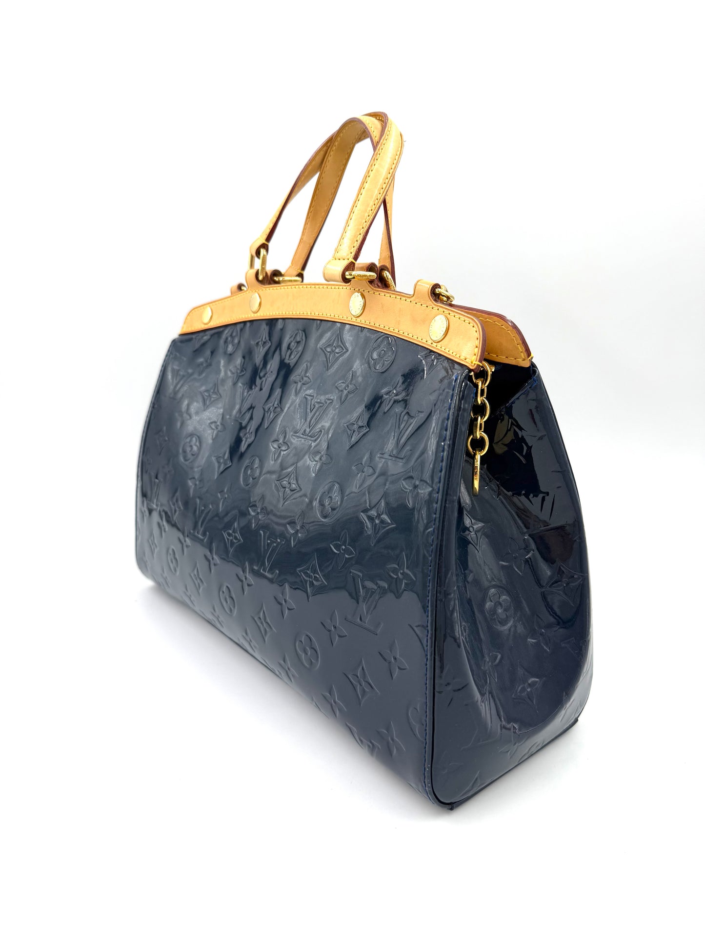 LOUIS VUITTON Brea MM Monogram Vernis infini