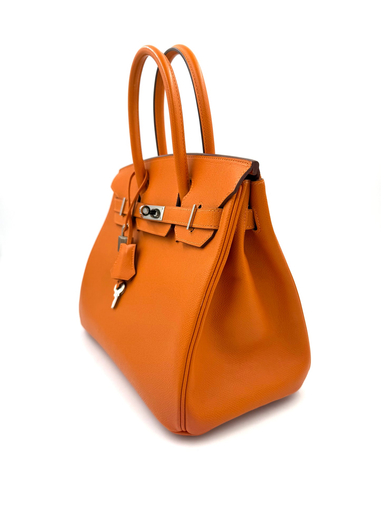 HERMÈS Birkin 30 Epsom orange PHW