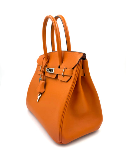 HERMÈS Birkin 30 Epsom orange PHW