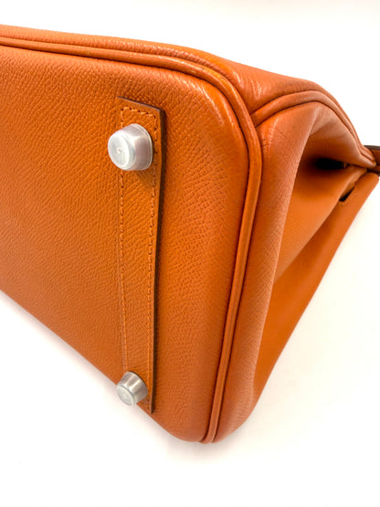 HERMÈS Birkin 30 Epsom orange PHW