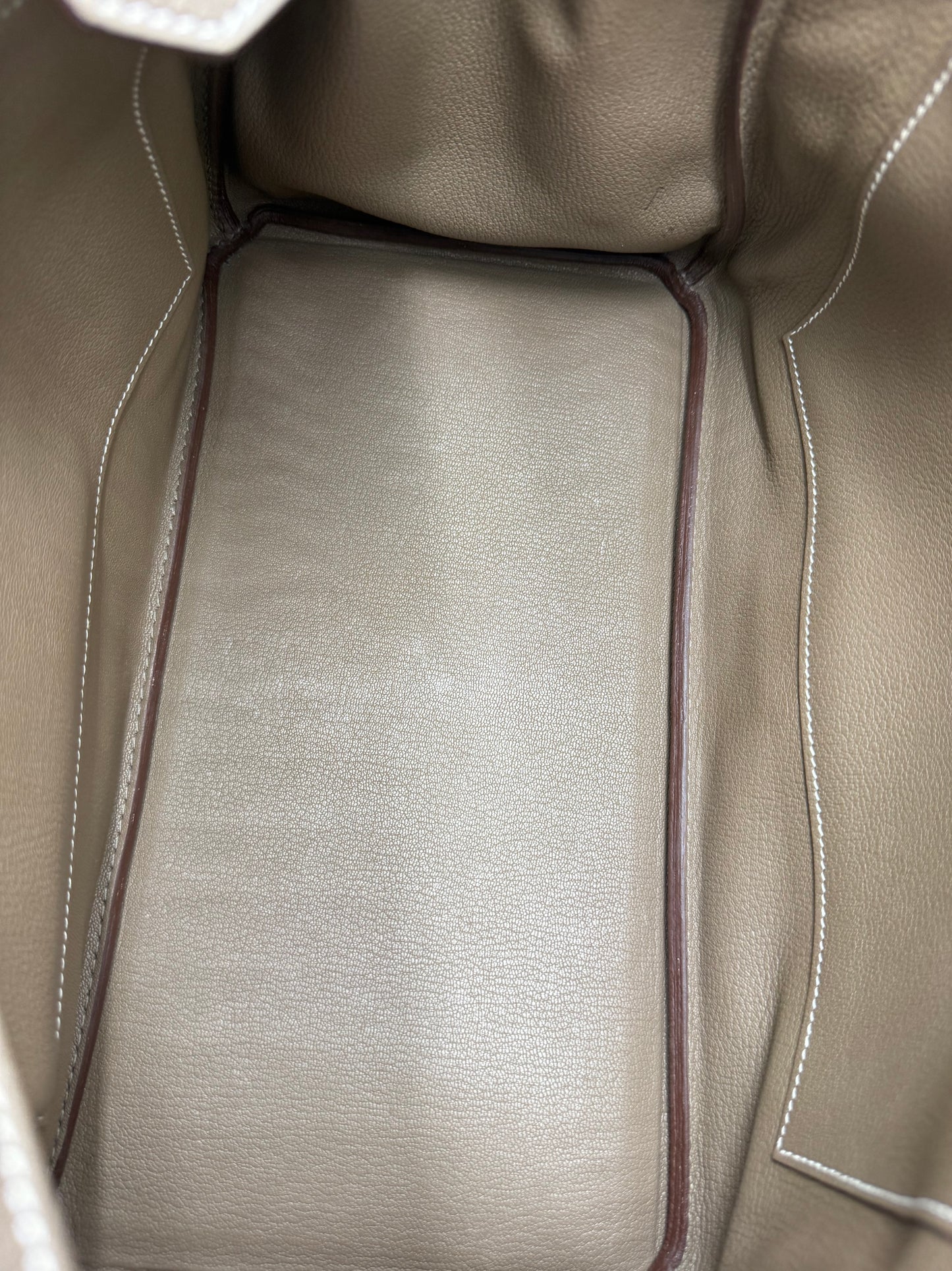 HERMÈS Birkin 35 Togo Etoupe PHW