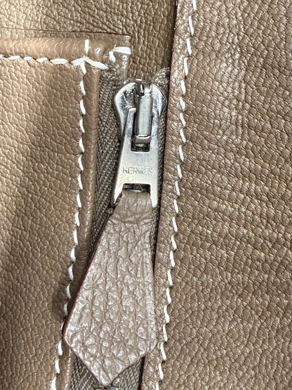 HERMÈS Birkin 35 Togo Etoupe PHW
