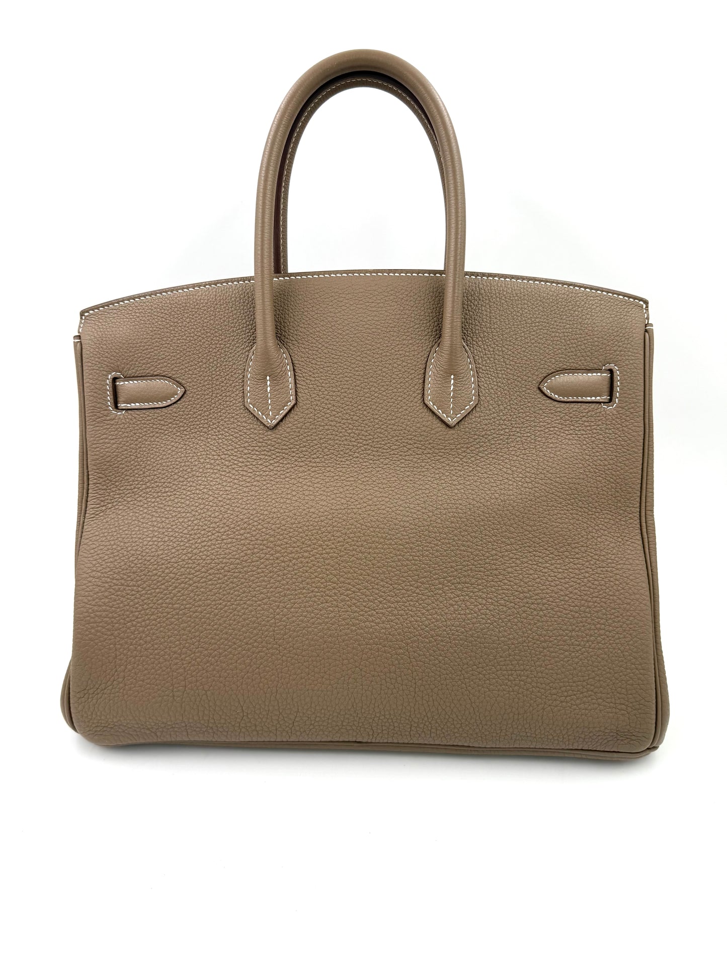 HERMÈS Birkin 35 Togo Etoupe PHW