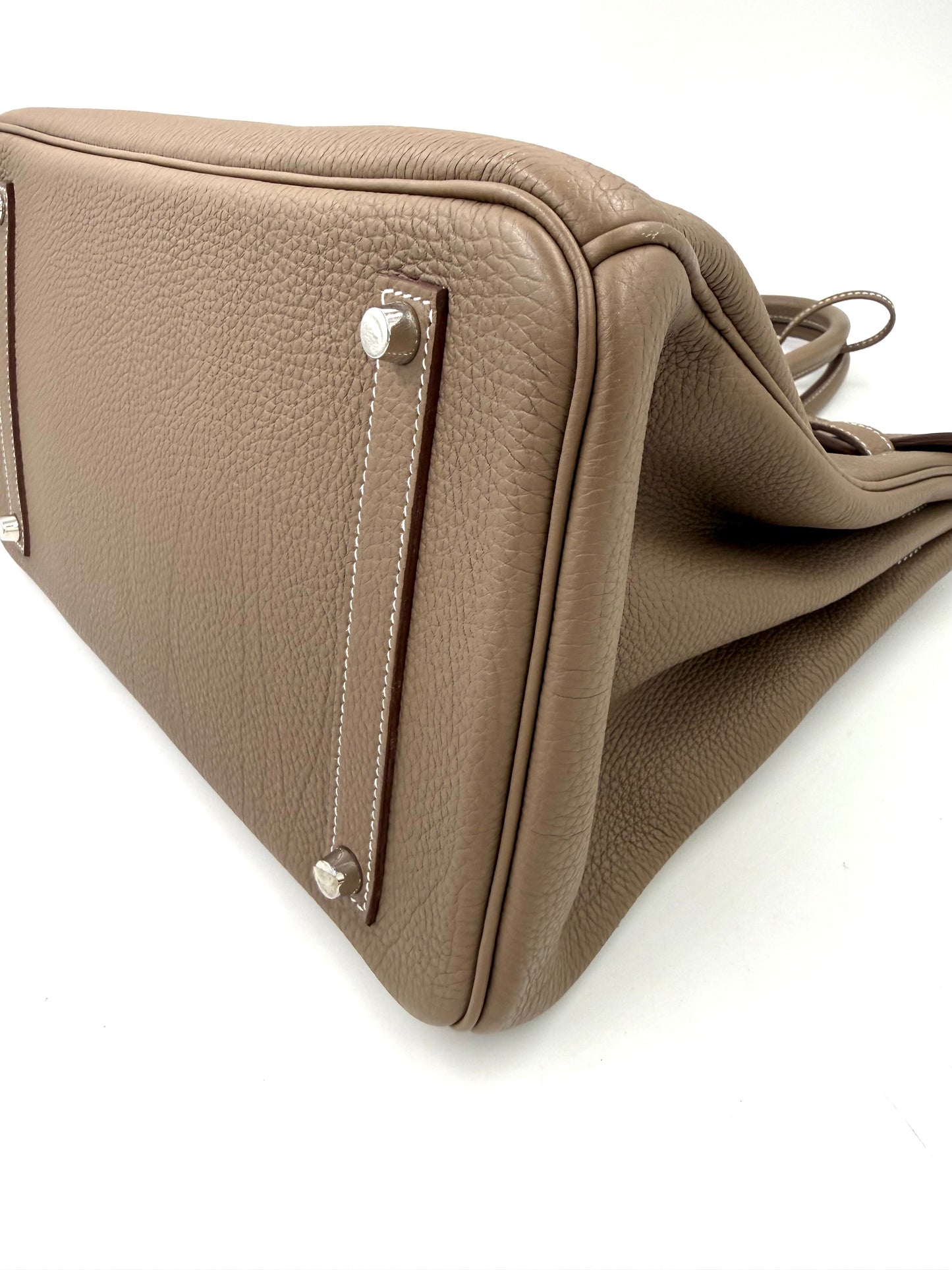 HERMÈS Birkin 35 Togo Etoupe PHW