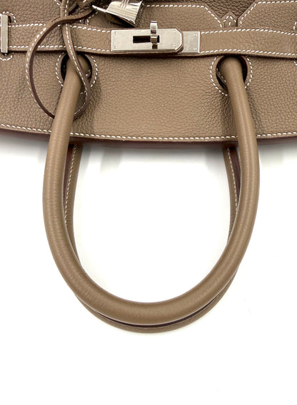 HERMÈS Birkin 35 Togo Etoupe PHW