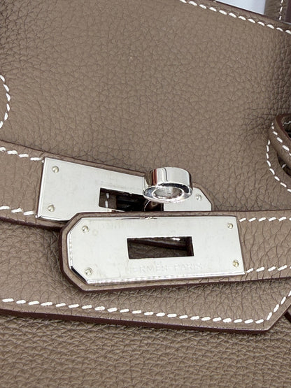 HERMÈS Birkin 35 Togo Etoupe PHW