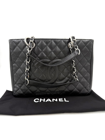 CHANEL Grande Femme Caviar schwarz SHW