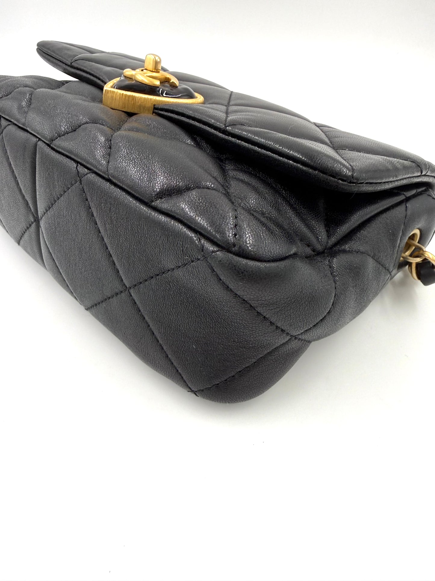 CHANEL Coco Love Flap Bag schwarz GHW