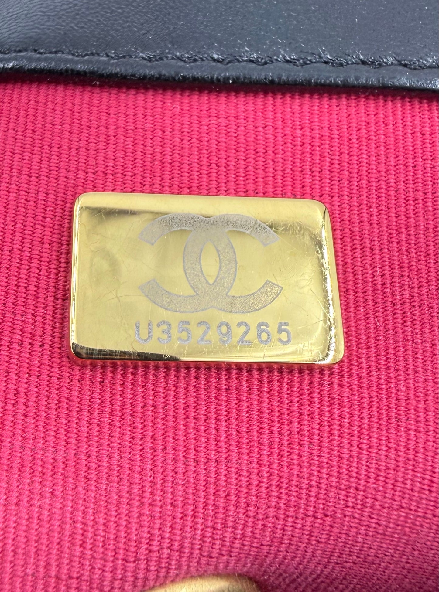 CHANEL Coco Love Flap Bag schwarz GHW