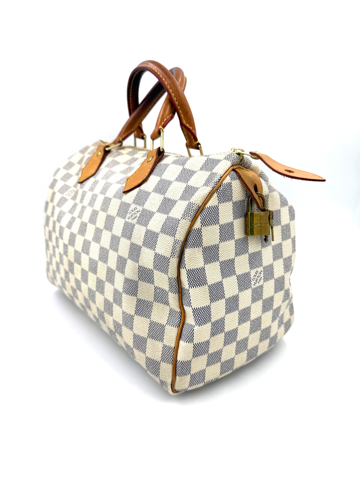 LOUIS VUITTON Speedy 30 Damier Azur