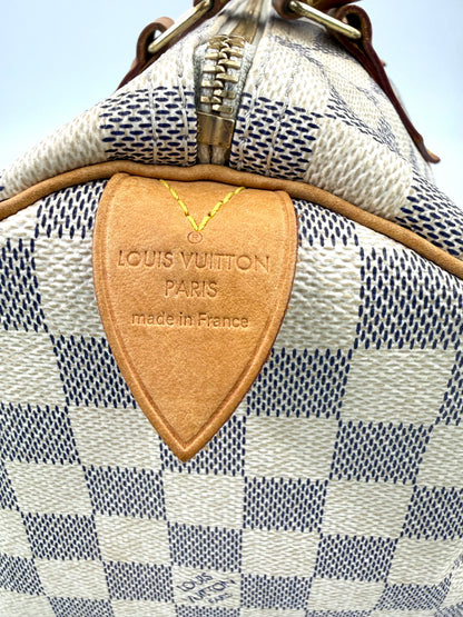 LOUIS VUITTON Speedy 30 Damier Azur