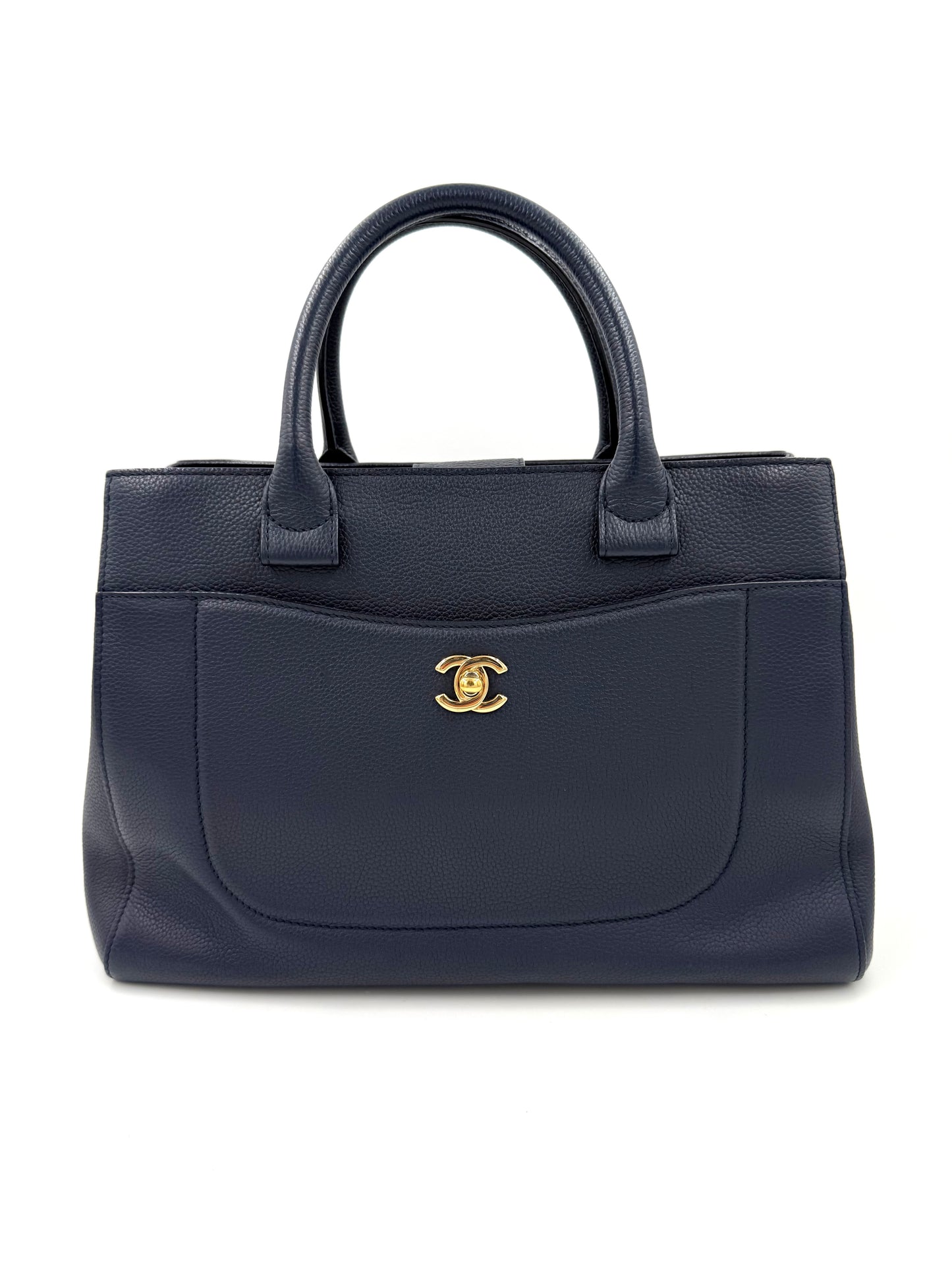 CHANEL Executive Tote navy GHW