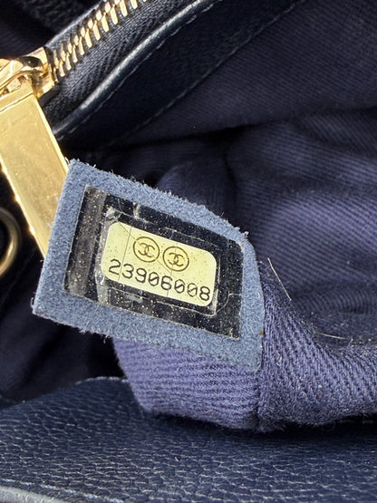 CHANEL Executive Tote navy GHW
