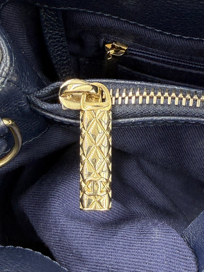 CHANEL Executive Tote navy GHW