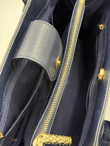 CHANEL Executive Tote navy GHW