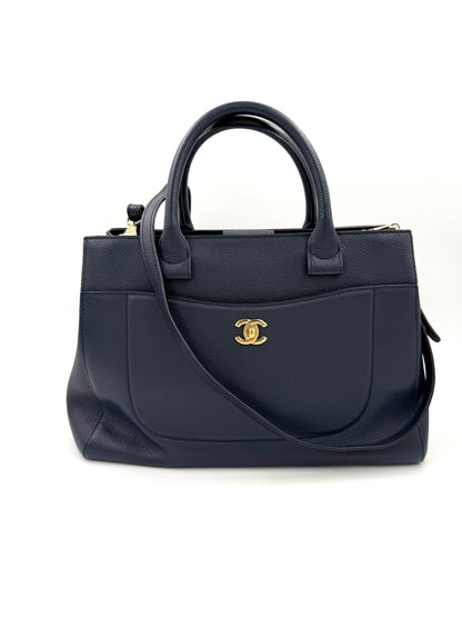 CHANEL Executive Tote navy GHW
