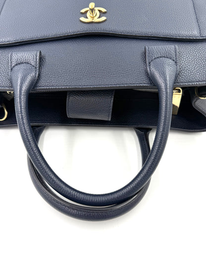 CHANEL Executive Tote navy GHW