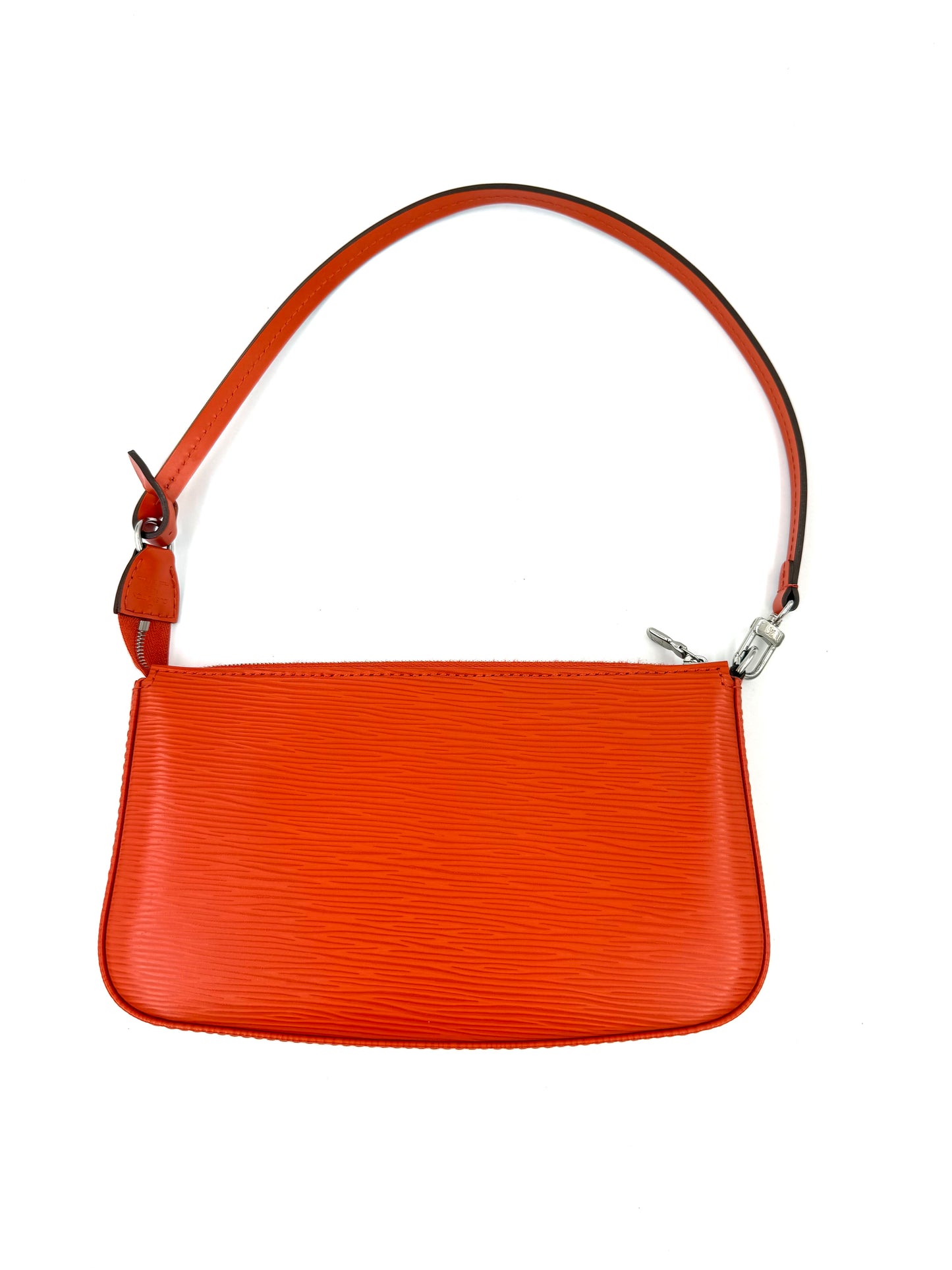 LOUIS VUITTON Pochette Accessoires Epi orange