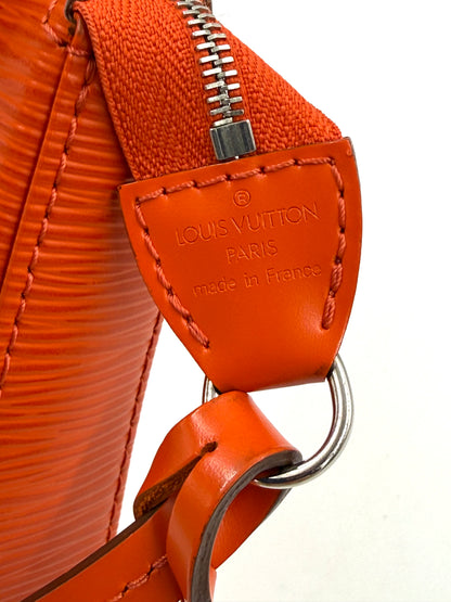 LOUIS VUITTON Pochette Accessoires Epi orange