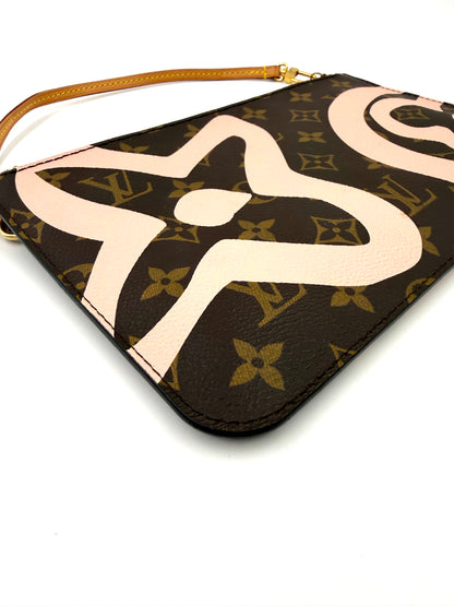 LOUIS VUITTON Pochette Neverfull Tahitienne