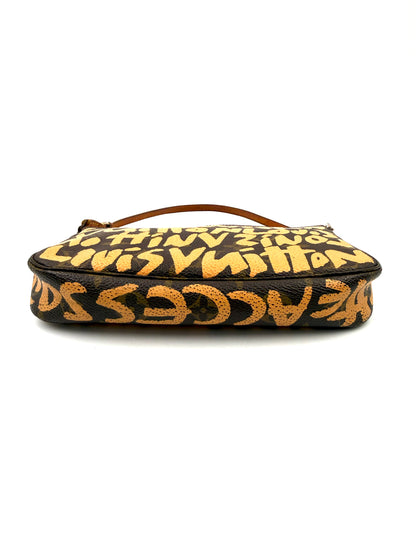 LOUIS VUITTON Pochette Accessoires Graffiti x Stephen Sprouse