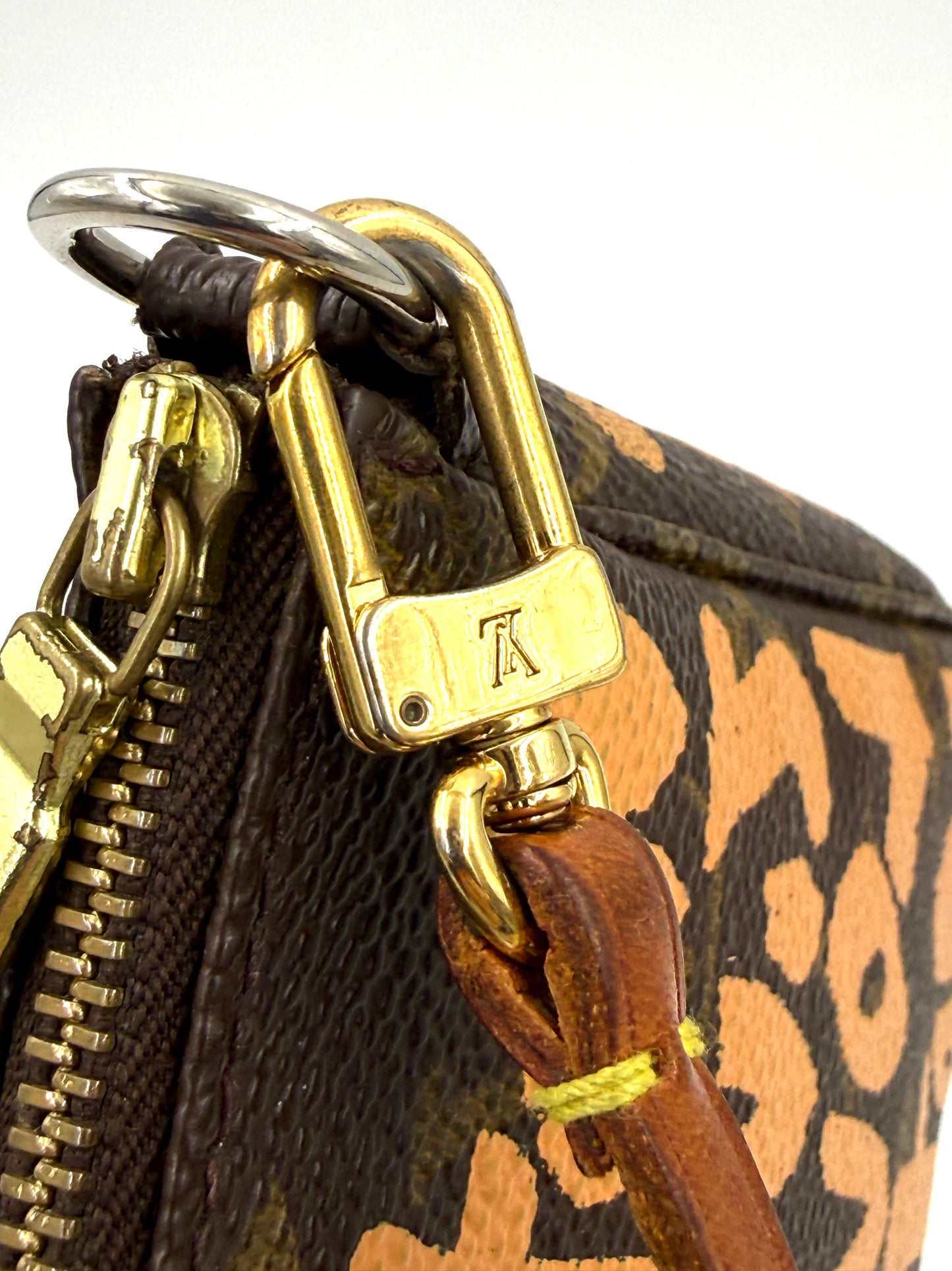 LOUIS VUITTON Pochette Accessoires Graffiti x Stephen Sprouse
