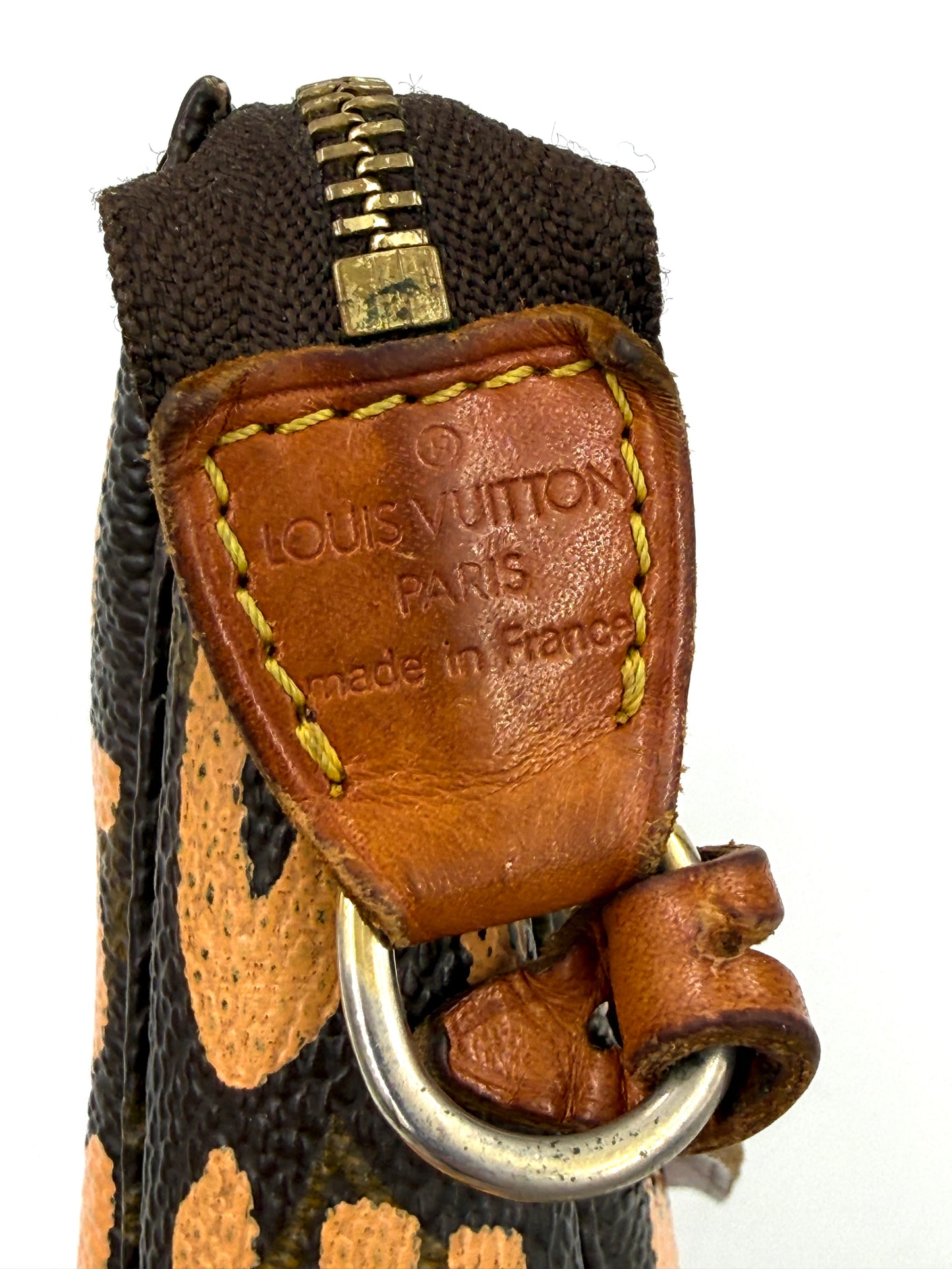 LOUIS VUITTON Pochette Accessoires Graffiti x Stephen Sprouse