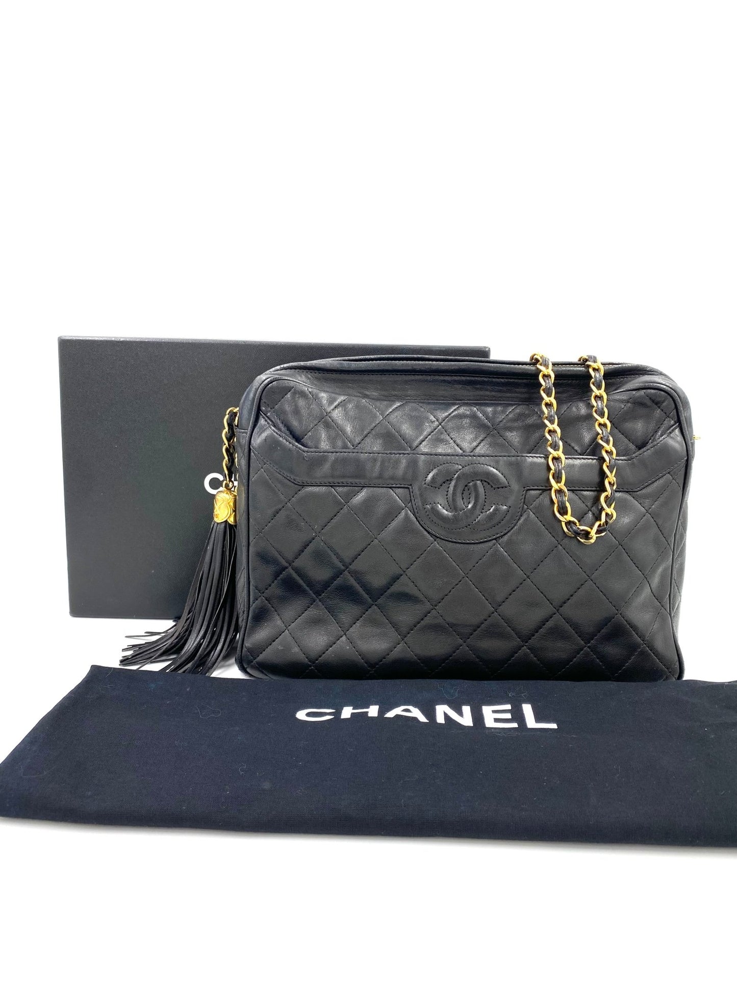 CHANEL Vintage Camera Bag schwarz - Clutch & Macarons - 2620273 - Clutch & Macarons - 