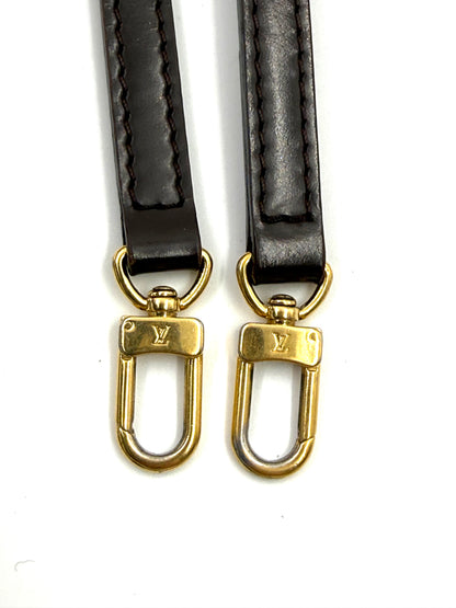 LOUIS VUITTON Pochette Eva Damier Ebene