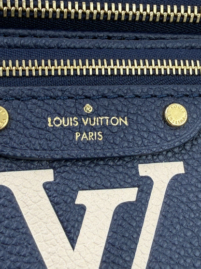LOUIS VUITTON Mini Bumbag Monogram Empreinte Bicolor navy