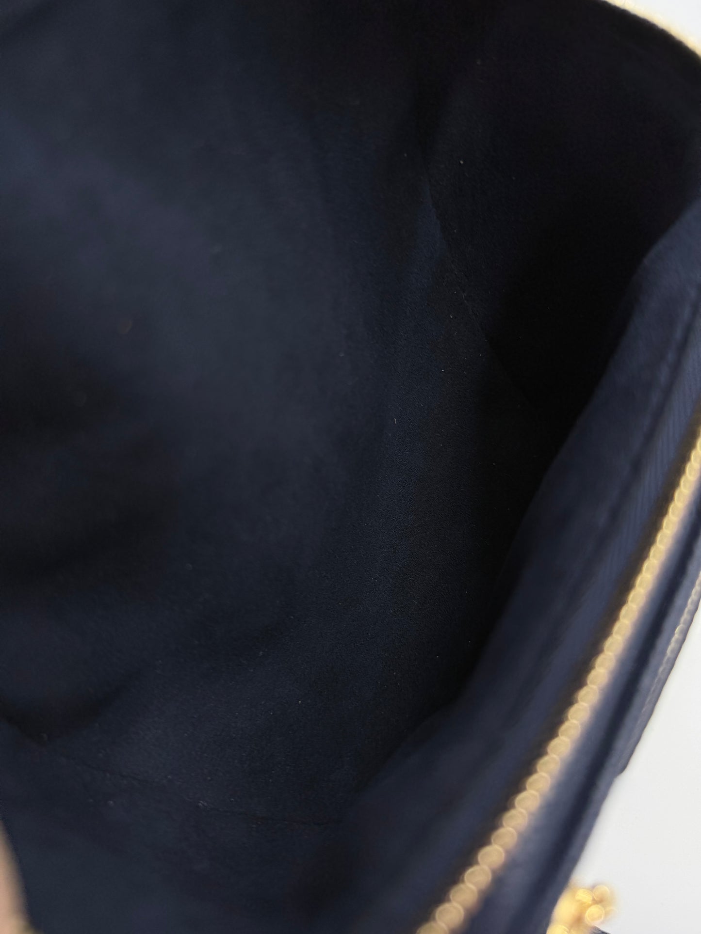 LOUIS VUITTON Mini Bumbag Monogram Empreinte Bicolor navy