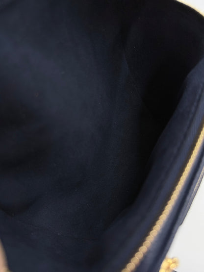 LOUIS VUITTON Mini Bumbag Monogram Empreinte Bicolor navy