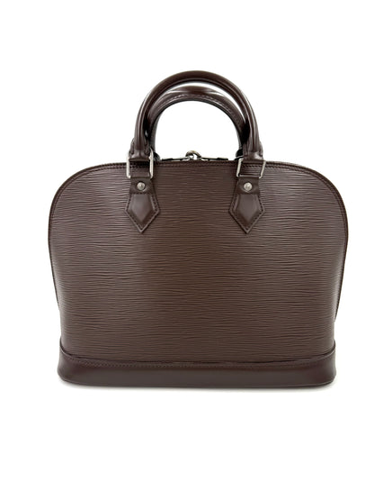 LOUIS VUITTON Alma PM Epi mokka