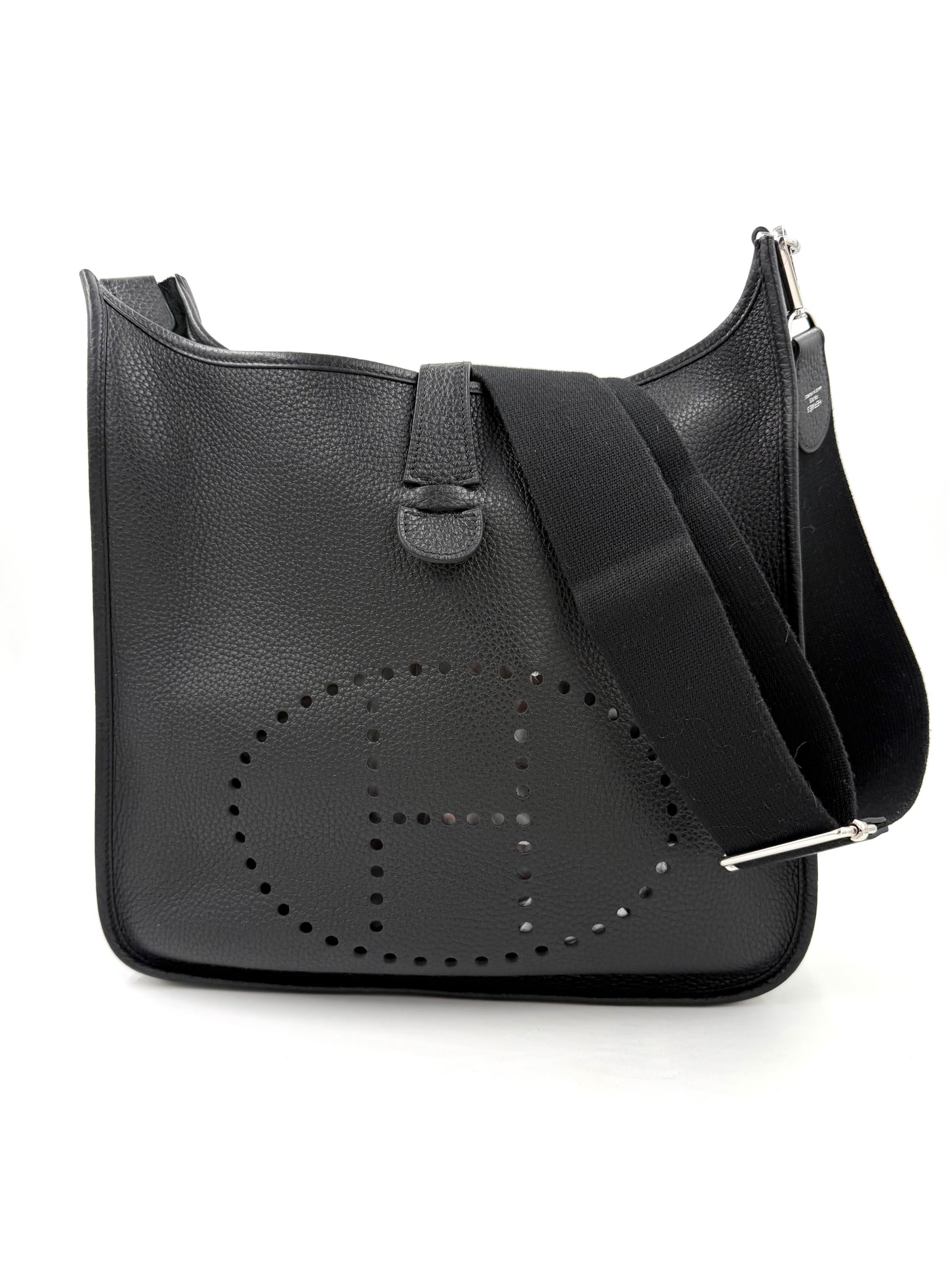 HERMÈS Evelyne 33 schwarz PHW