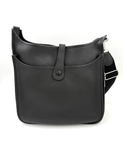 HERMÈS Evelyne 33 schwarz PHW