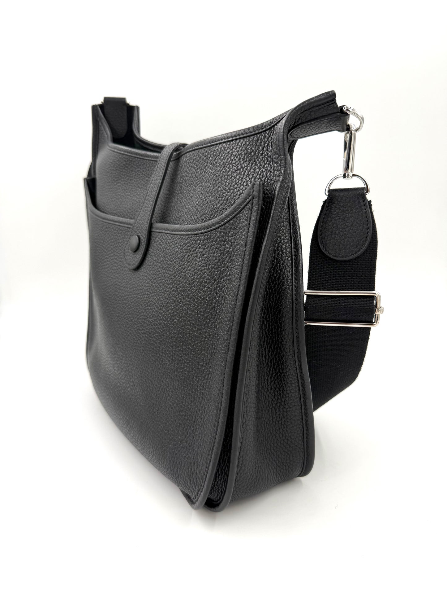 HERMÈS Evelyne 33 schwarz PHW