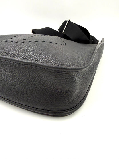 HERMÈS Evelyne 33 schwarz PHW