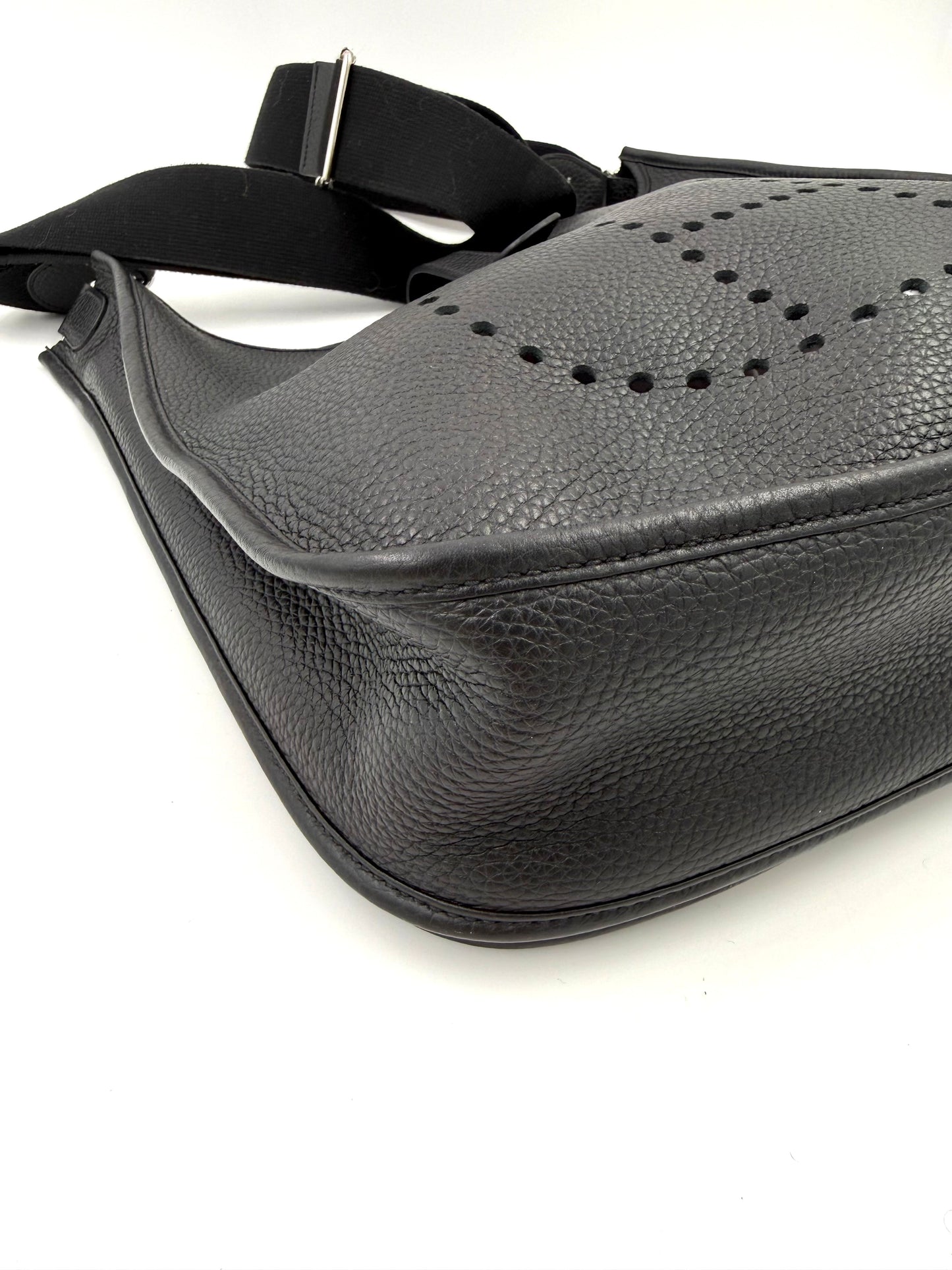 HERMÈS Evelyne 33 schwarz PHW