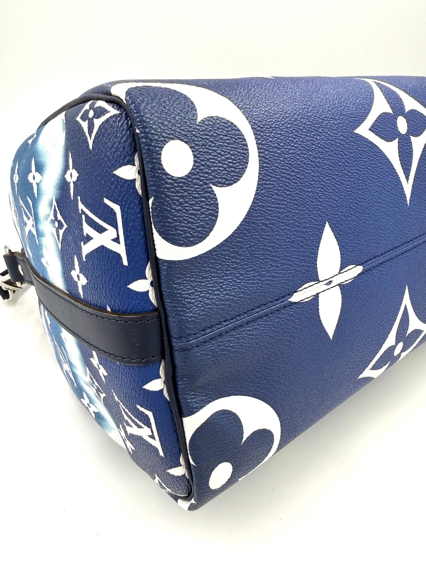 LOUIS VUITTON Speedy 30 Escale Bleu