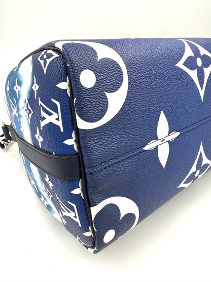 LOUIS VUITTON Speedy 30 Escale Bleu