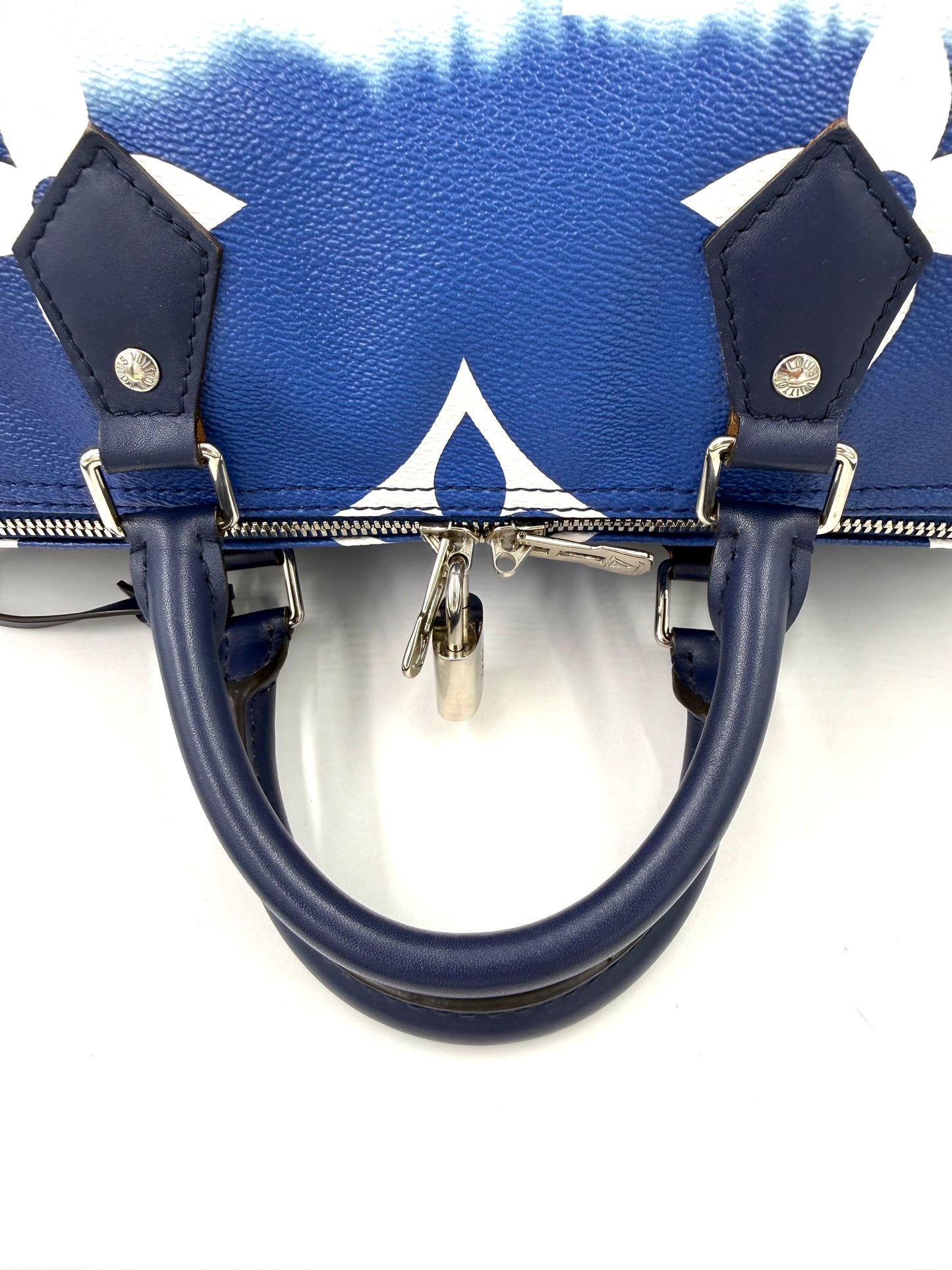 LOUIS VUITTON Speedy 30 Escale Bleu