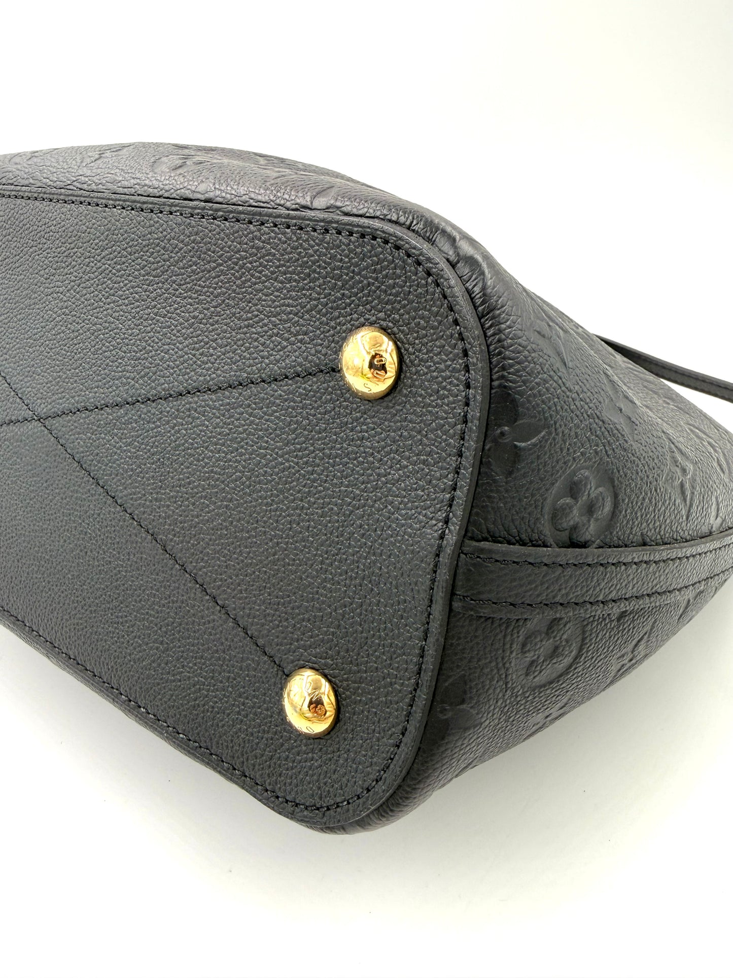 LOUIS VUITTON Mazarine PM Monogram Empreinte schwarz