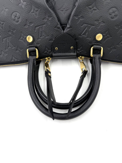 LOUIS VUITTON Mazarine PM Monogram Empreinte schwarz